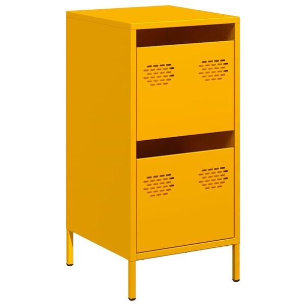 Vidaxl Designer-Kommode in Senfgelb 35x39x73,5 cm - 34% Rabatt