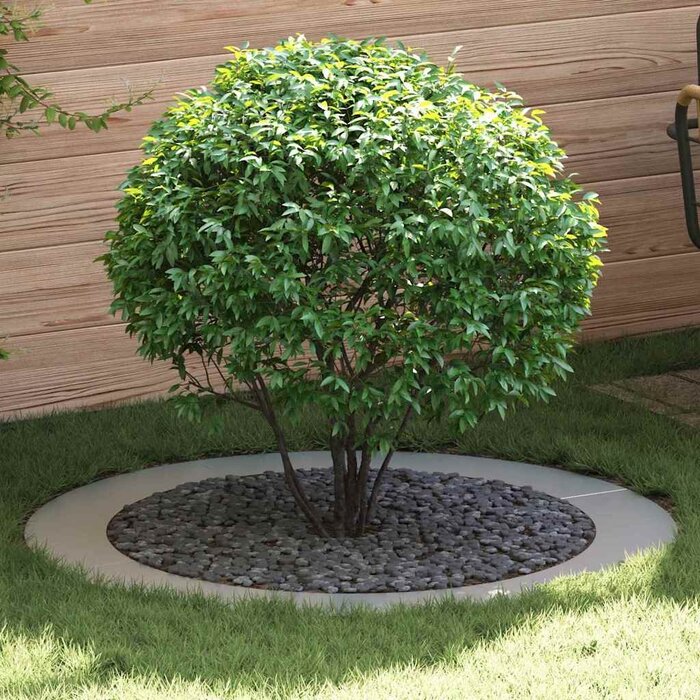Vidaxl Baumring für Baumscheiben 5er-Set Ø 120 cm - verzinkter Stahl - 29% Rabatt