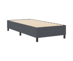 Vidaxl Plattform-Bettgestell 80x200 cm, Dunkelgrau - 34% Rabatt