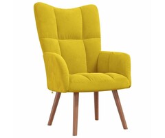 Vidaxl Samt-Relaxsessel in Senfgelb - 29% Rabatt