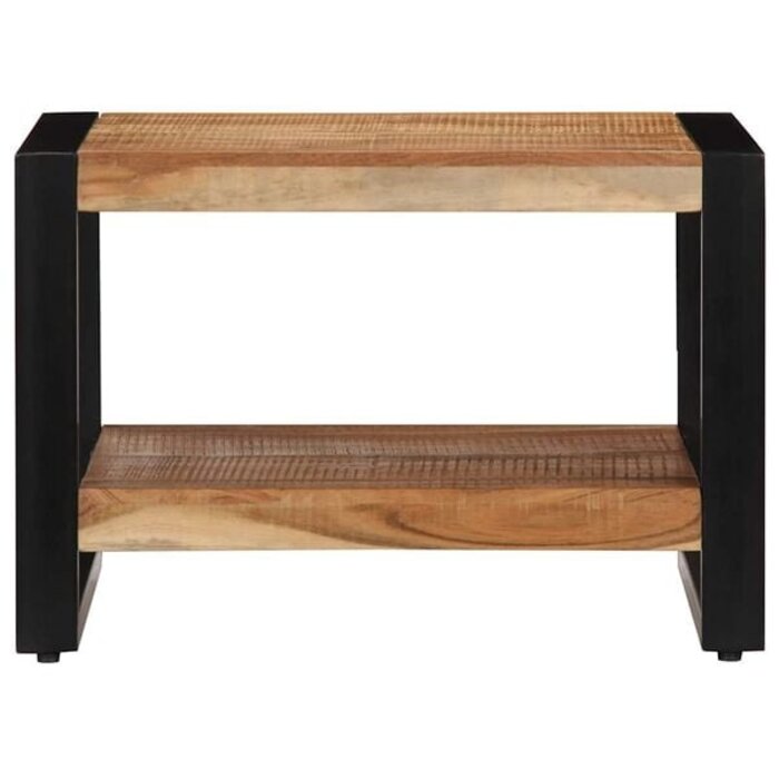 Vidaxl Couchtisch 60x60x40 cm Akazienholz & Eisen - 34% Rabatt - Ausgepackt