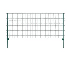 Vidaxl Euro-Zaun Set 20 x 1 m, Grün - PVC-Stahl - 34% Rabatt - Ausgepackt