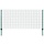 Euro-Zaun Set 20 x 1 m, Grün - PVC-Stahl - 34% Rabatt - Ausgepackt