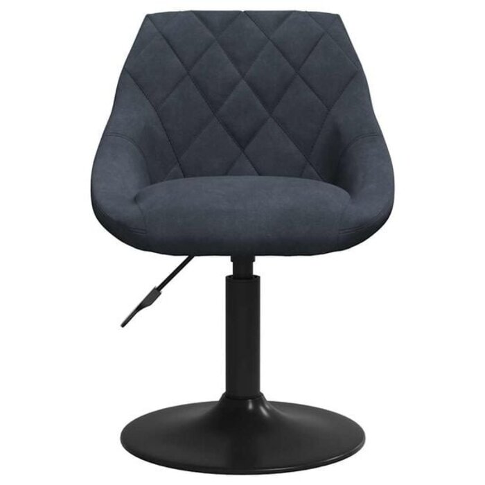 Vidaxl Samt-Barhocker dunkelgrau, höhenverstellbar - 34% Rabatt