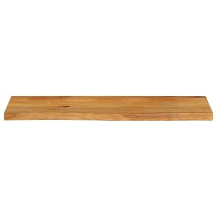 Vidaxl Massive Mangoholz-Tischplatte 110x30 cm mit Naturkante - 34% Rabatt