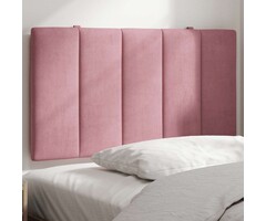 Vidaxl Samt Kopfkissen für Bettkopfteil 90 cm Rosa - 34% Rabatt
