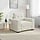 Samt-Sessel in Creme, XL, 100x78x80 cm - 35% Rabatt