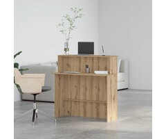 Vidaxl Empfangstheke 100x50x103,5 cm Artisan-Eiche - 38% Rabatt