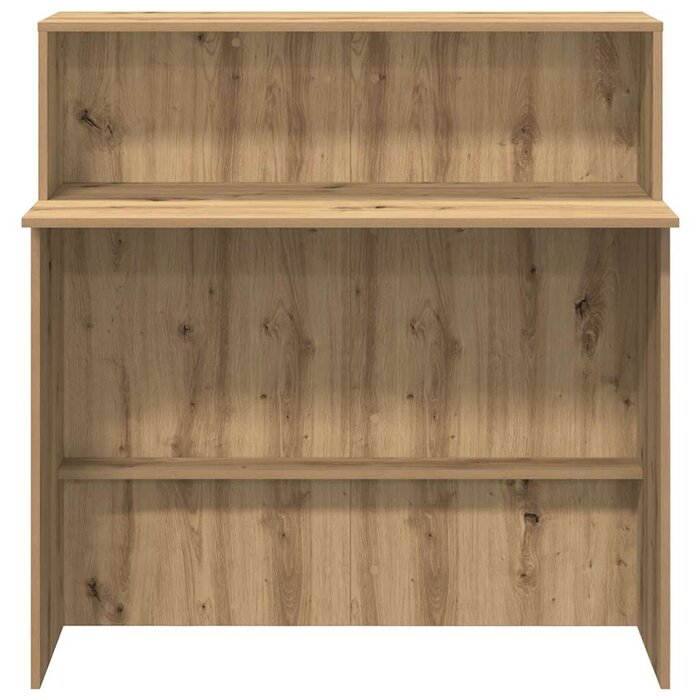 Vidaxl Empfangstheke 100x50x103,5 cm Artisan-Eiche - 38% Rabatt