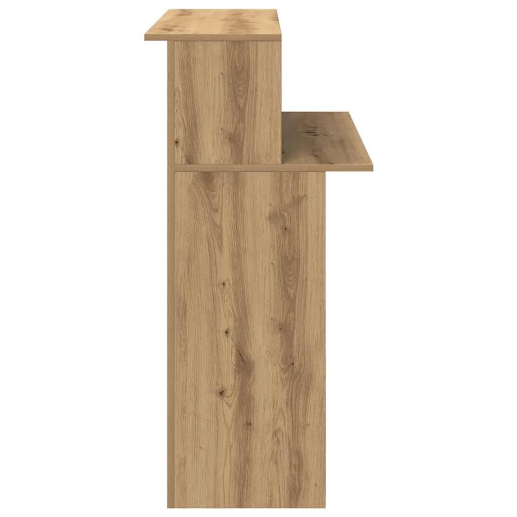 Vidaxl Empfangstheke 100x50x103,5 cm Artisan-Eiche - 38% Rabatt