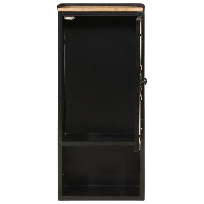 Vidaxl Badezimmerschrank Mangoholz & Eisen 40x27x90cm - 34% Rabatt