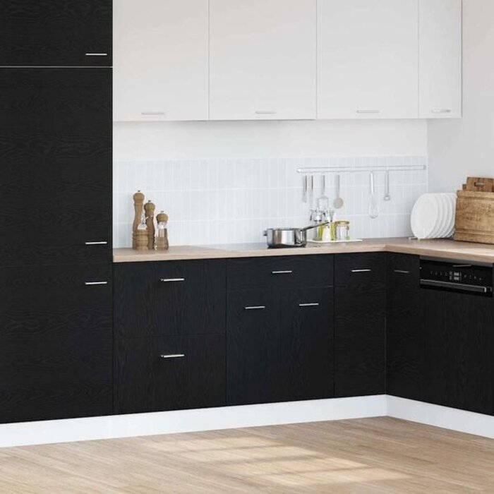 Vidaxl Hängeschrank Schwarz-Eiche 60x46x81,5cm - 34% Rabatt auf Retoure