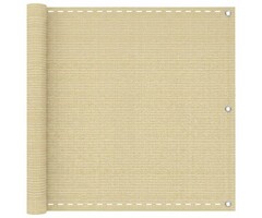 Vidaxl Balkonsichtschutz Beige M (90x1200cm) - 32% Rabatt