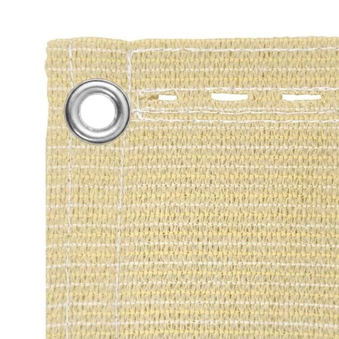 Vidaxl Balkonsichtschutz Beige M (90x1200cm) - 32% Rabatt