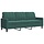 3-Sitzer Sofa 180 cm Samt Dunkelgrün - 42% Rabatt