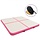 Aufblasbare Gymnastikmatte 200x200x10 cm, Rosa - 35% Rabatt