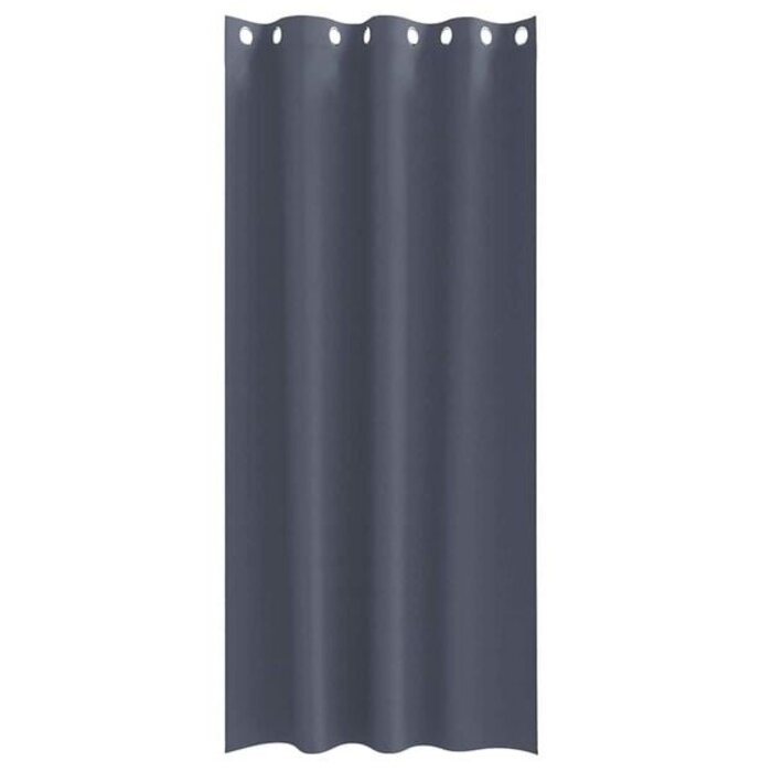 Vidaxl Verdunkelungsvorhänge 2er Set, Antrazit, 260x140 cm - 30% Rabatt