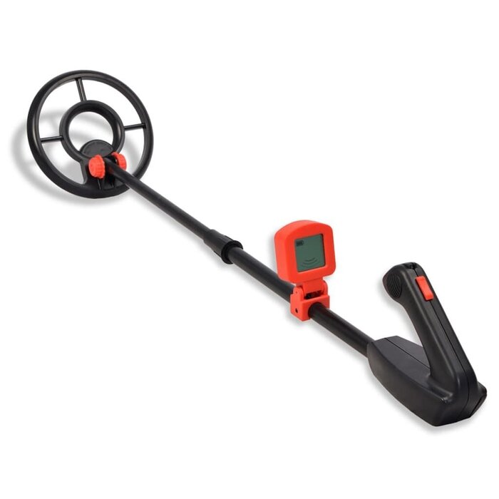 Vidaxl Junior Metalldetektor Zwart oranje M, 33% Rabatt