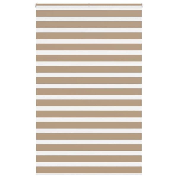 Vidaxl Doppelrollo 150x200 cm Crème M, Zebra-Rollo, 33% Rabatt