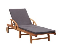 Vidaxl Gartenliege aus massivem Akazienholz - 35% Rabatt