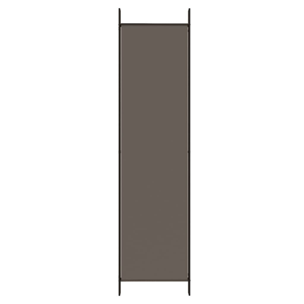 Vidaxl Raumteiler 4 Paneele 200x200 cm Anthrazit - 32% Rabatt