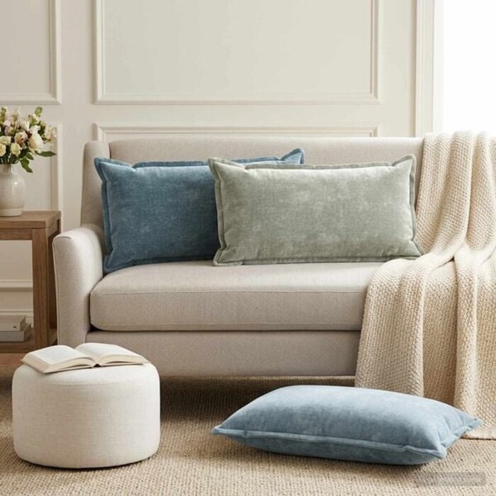 Vidaxl Chenille Kissenbezug-Set 40 x 80 cm, Grün - 31% Rabatt
