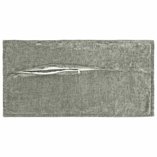 Vidaxl Chenille Kissenbezug-Set 40 x 80 cm, Grün - 31% Rabatt