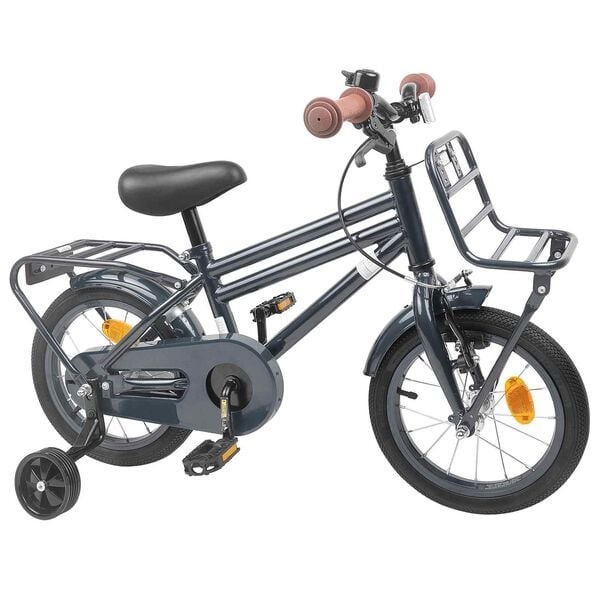 Kinderfahrrad 14 Zoll, Dunkelgrau - 35% Rabatt