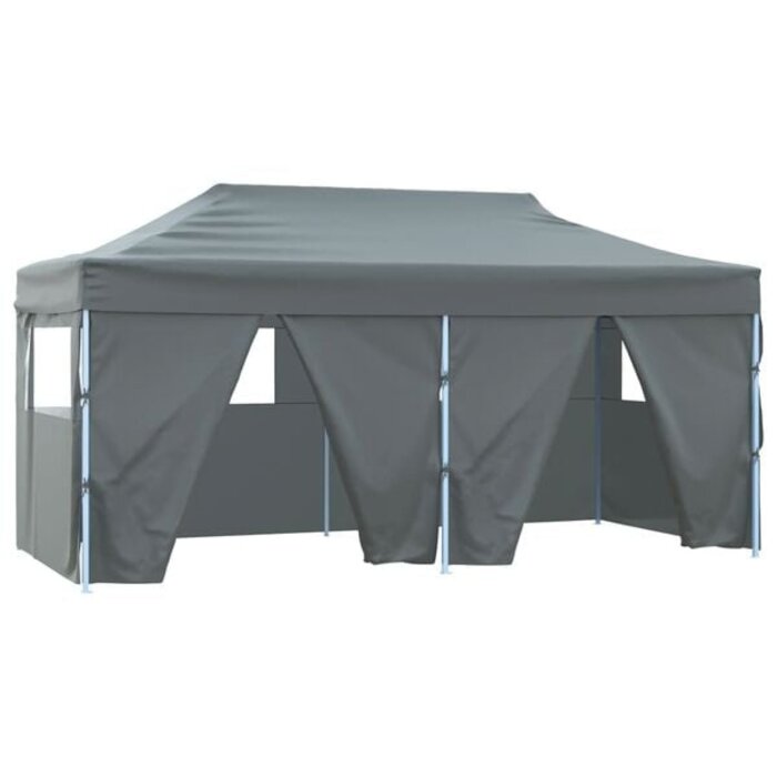 Vidaxl Faltbares Partyzelt 3x6 m Anthrazit - 35% Rabatt
