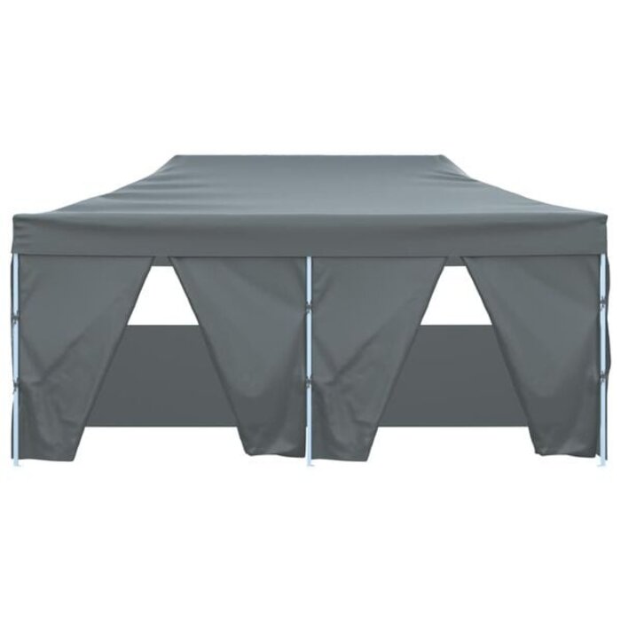 Vidaxl Faltbares Partyzelt 3x6 m Anthrazit - 35% Rabatt