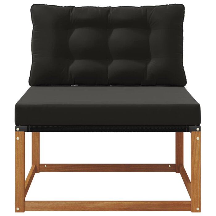 Garten-Mittelsofa Akazienholz Natur - 34% Rabatt