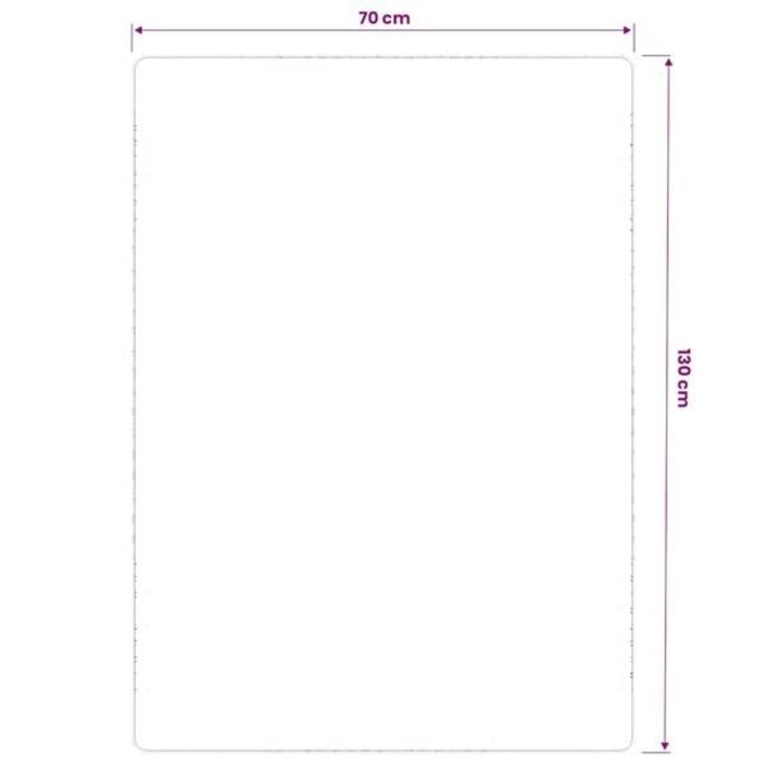 Vidaxl Jute-Teppich 70x130 cm Natur - 31% Rabatt