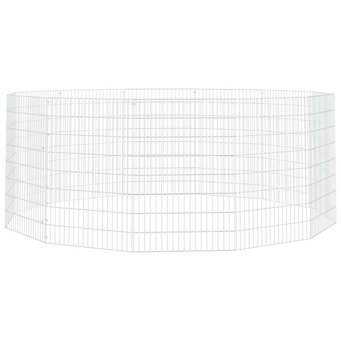 Freilaufgehege für Kleintiere, 12 Paneele, 54x80 cm - 33% Rabatt