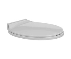 Vidaxl WC-Sitz oval, lichtgrau, 42,5 x 35 cm, Polypropylen - 30% Rabatt