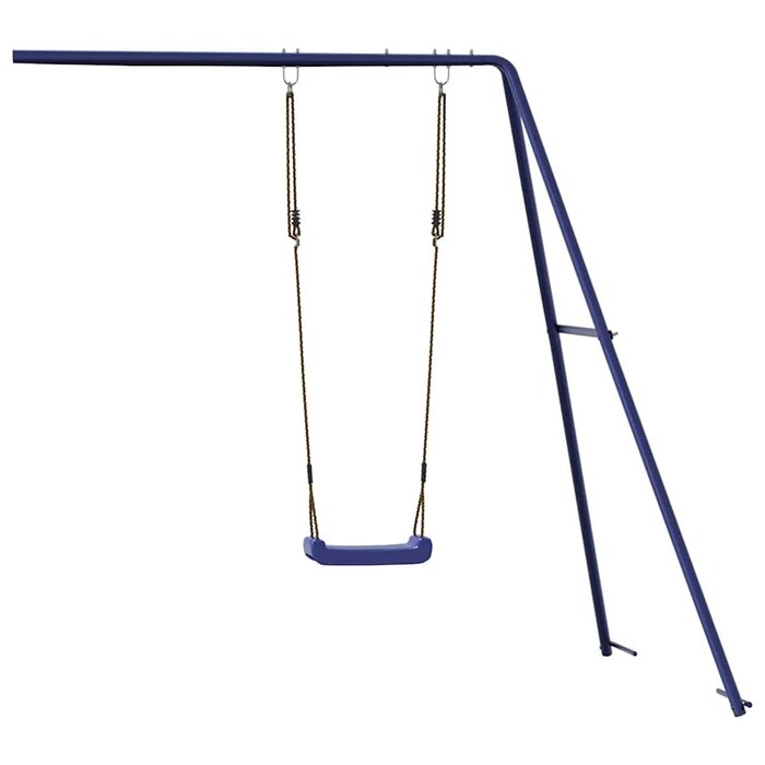 Vidaxl Kinderschaukel mit Gestell 194x185x188 cm Blau - 33% Rabatt