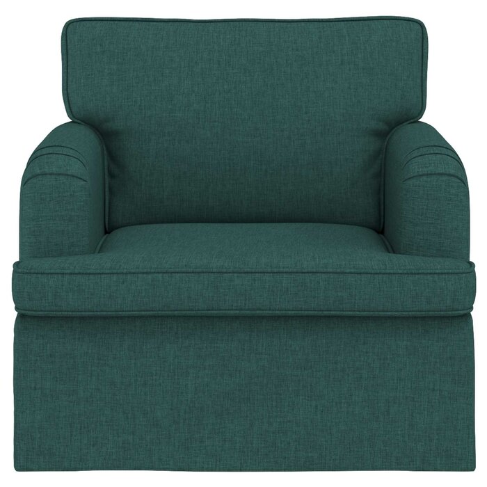 Moderne Couch in Dunkelgrün - 35% Rabatt