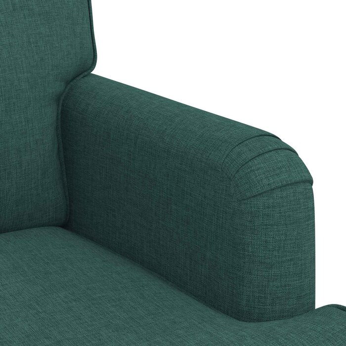 Moderne Couch in Dunkelgrün - 35% Rabatt