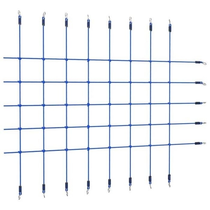 Kletternetz für Kinder, Blau, S, 200 x 150 cm - 34% Rabatt