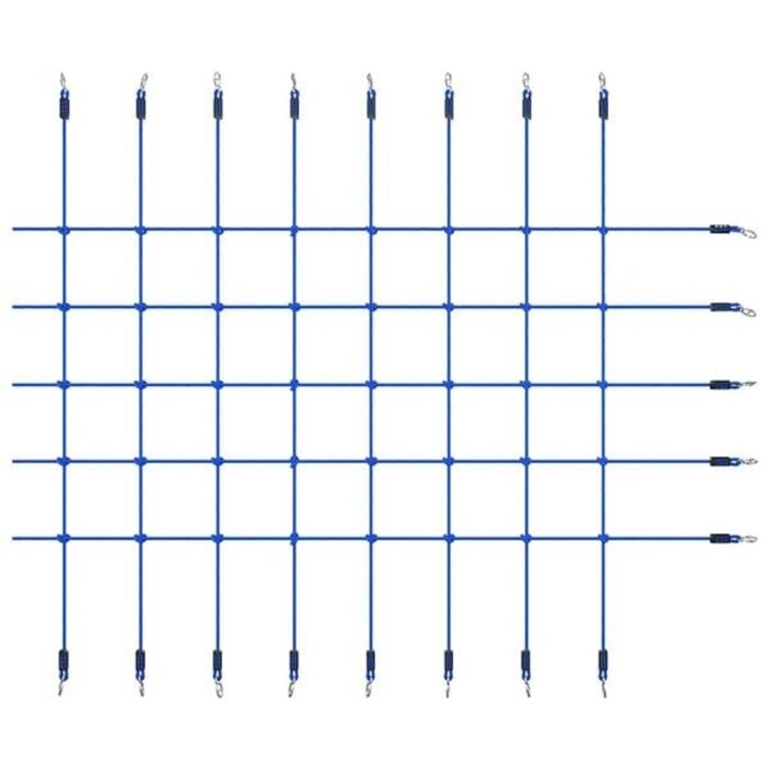 Kletternetz für Kinder, Blau, S, 200 x 150 cm - 34% Rabatt