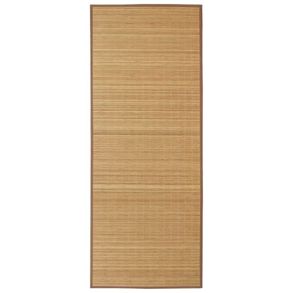 Bambusteppich rechteckig 120x180 cm braun - 32% Rabatt