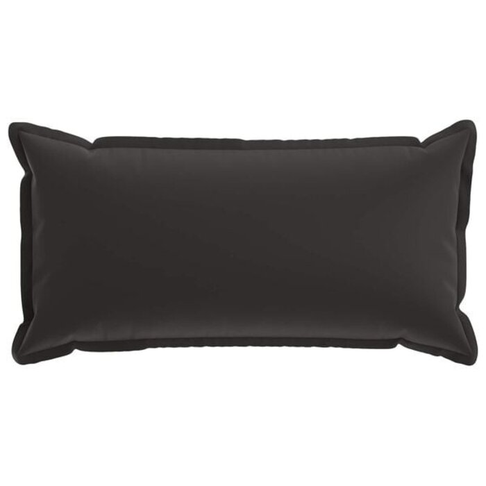 Vidaxl 6er-Set Kissenbezüge HOUTEN, 40x80cm, Schwarz - 31% Rabatt