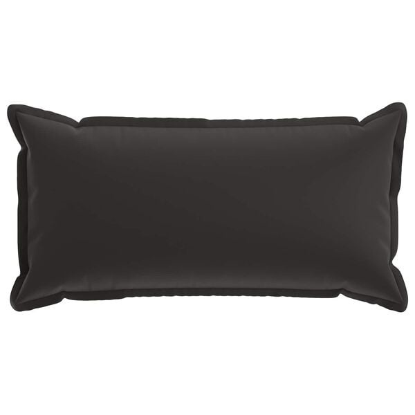 Vidaxl 6er-Set Kissenbezüge HOUTEN, 40x80cm, Schwarz - 31% Rabatt