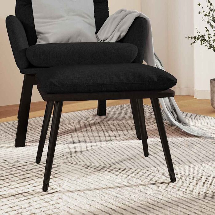 Fußhocker Schwarz Größe S - 32% Rabatt