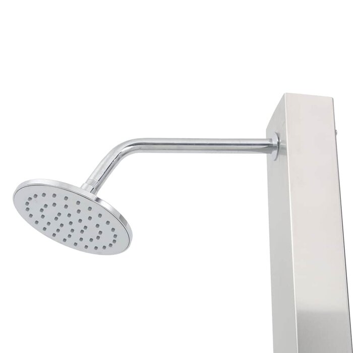 Moderne Edelstahldusche 210 cm - 35% Rabatt - Ausgepackter Artikel