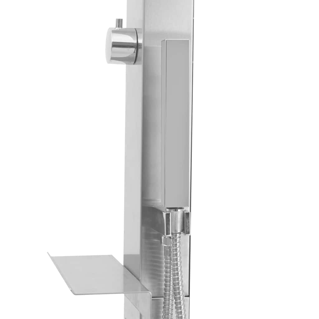 Moderne Edelstahldusche 210 cm - 35% Rabatt - Ausgepackter Artikel