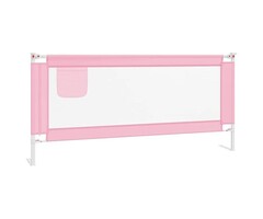 Vidaxl Bettschutzgitter 200x25 cm, Rosa - 33% Rabatt