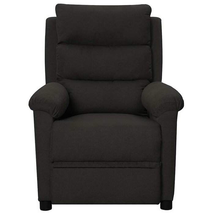 Verstellbarer Sessel aus Stoff in Schwarz - 35% Rabatt