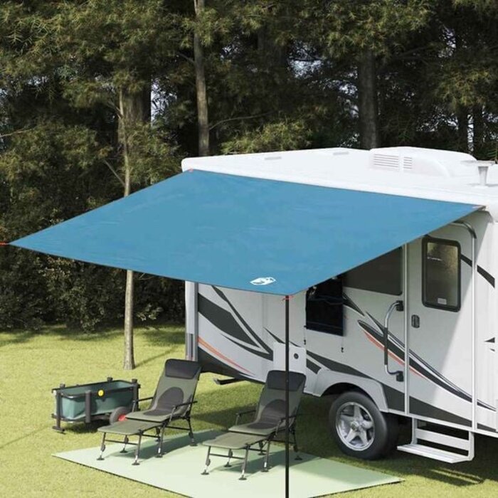 Vidaxl Wohnwagen-Sonnensegel 240 x 460 cm Blau - 29% Rabatt