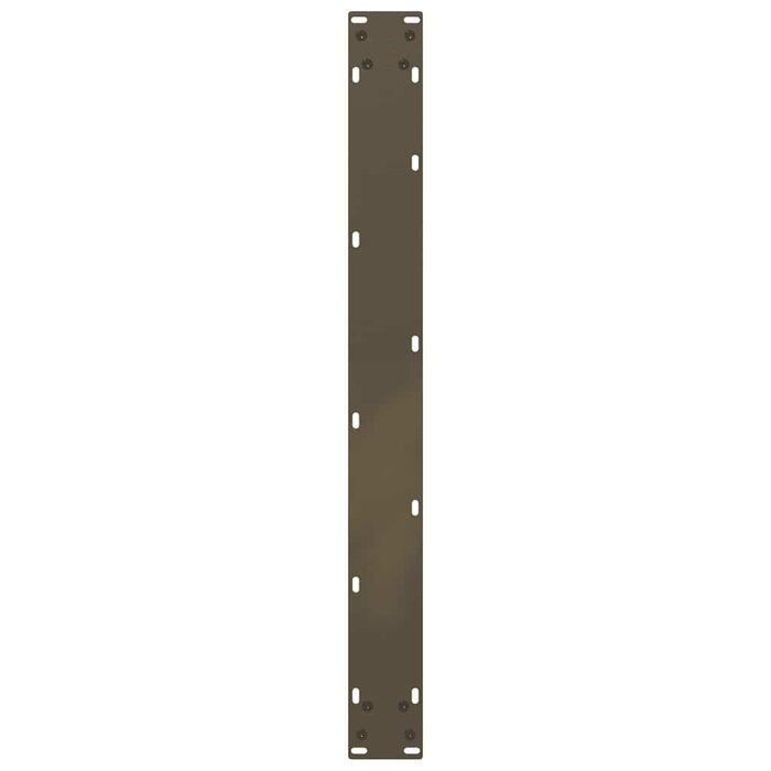 2er-Set U-förmige Tischbeine Stahl natur 80x73 cm - 34% Rabatt