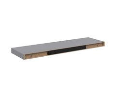 Vidaxl Schwebendes Wandregal 80x23,5 cm MDF Grau - 30% Rabatt